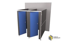 Double Island Toilet Cubicle