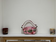 CATH KIDSON OILCLOTH HANDBAG DAYBAG SHOULDER ORIGINAL LONDON BUS KIDS VGC RRP£40