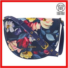 Cath Kidston Cross Body Bag Stratton Shoulder Saddle Paintbox Flower Floral A2