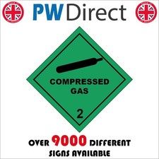 SIGN Compressed Gas 2 Two