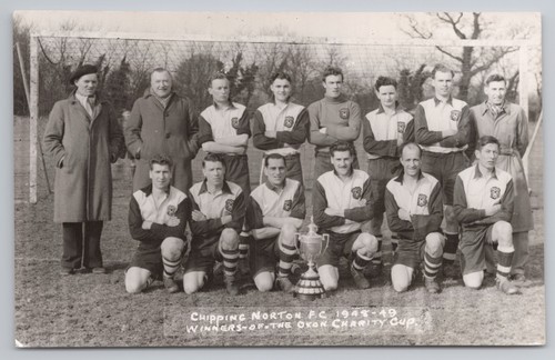 Postcard vintage football - postcard,