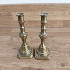 Antique Regency pair Brass