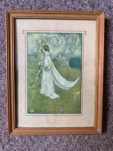 Edmund dulac mounted - edmund, &