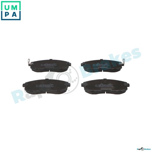 Brake pad set disc - set,