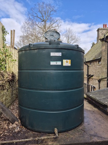 Bunded heating oil tank - bunded,