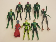 8 x 2011 Mattel, etc Green