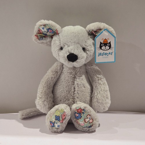 Jellycat mouse blossom - mouse, grey