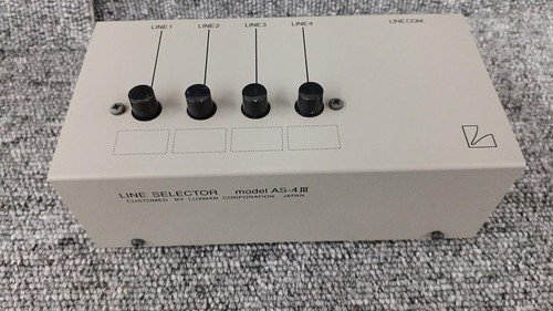 Luxman 4iii rca line - luxman, as-4iii