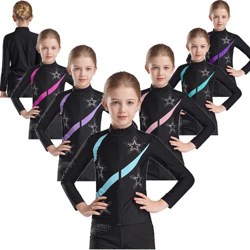 Girl long sleeve zipper - long,