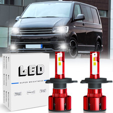 FOR VW T5.1 & T6 2x H4 LED Headlight Bulbs High/Low Beam Canbus Error Free 6000K