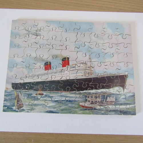 Vintage victory wood jigsaw - victory,
