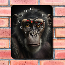 Monkey Design Wall Clock New