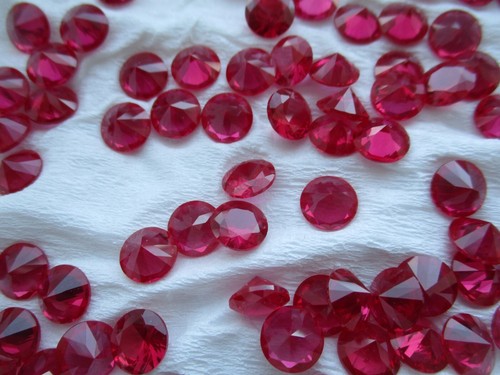 Corundum synthetic loose gem - ,