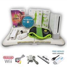 Nintendo Wii Fit Console with Balance Board - Choose Your Bundle Fitness Health