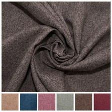 Rustic Tweed Wool Fabric Fire
