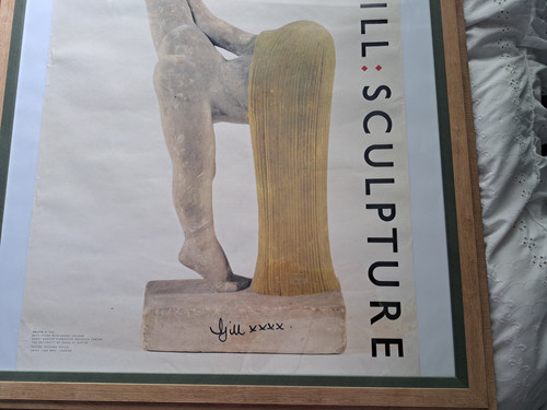 Vintage eric gill exhibtion - eric,