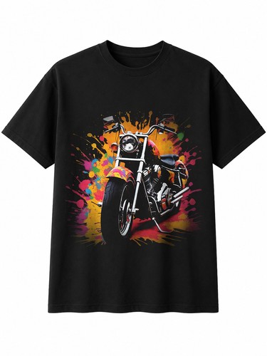 Chopper motorcycle splatter - chopper,