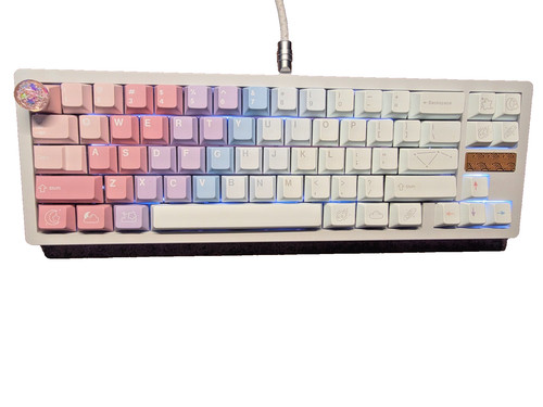 Ikki68 aurora keyboard with - aurora,
