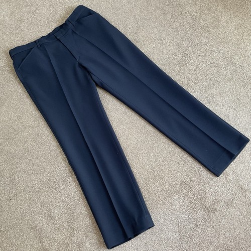 Farah trousers navy smart - navy,