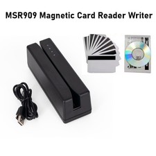 Full Three Track Multifunctional USB Magnetic Card Reader/Writer Encoder MSR909