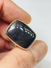 Gemporia silver and boulder