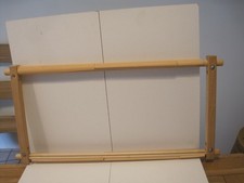 ELBESEE FRAME EASY CLIP NEEDLEWORK TAPESTRY SEWING 21 x 12ins USED LIGHTLY