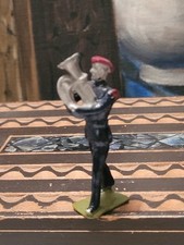 Toy Lead Soldier Playing Tuba
