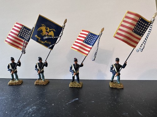 American civil war 25mm - american, 4
