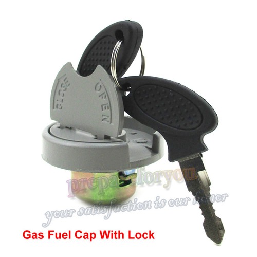 Gas fuel cap with lock - gas,