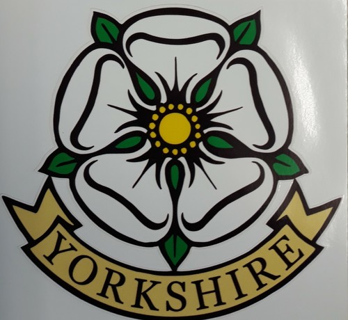 Large yorkshire rose car - rose,