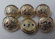 Genuine British Army Argyll & Sutherland Highlanders No1  No2 Dress Buttons 40L