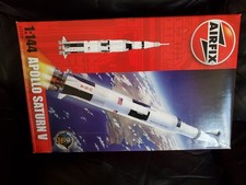 Airfix Saturn V Apollo Rocket 1/144th scale model kit in 2009 box.