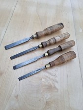4no. Vintage Wood Chisels