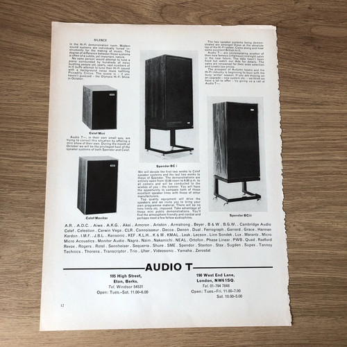 Hifis03 magazine advert 11x8 - hifis03,