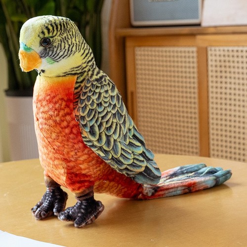 Lifelike parrot plush soft - lifelike,