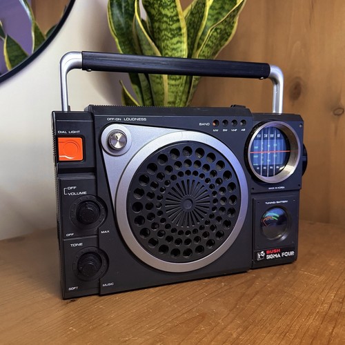 Bush vintage sigma four radio - bush,