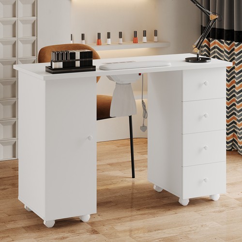 Wooden manicure table nail - wooden,