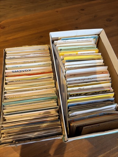 Job lot qsl cards amateur - -,