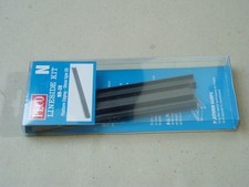 Peco N Gauge building kit NB-28: Platform Edging - Stone Type (5 off)