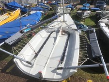 Blaze Sailing Dinghy With Road Trailer, Launching Trailer, Sails And Covers