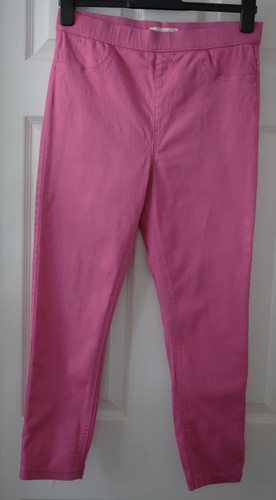 Ladies pink jeggings - ladies,