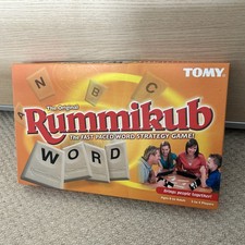 Rummikub Word Game Tomy 1997 Edition Complete Contents Excellent Condition