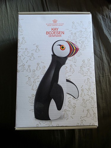 Kay bojesen puffin wooden - kay,