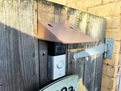 Ring doorbell rain - ring, hood