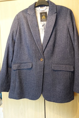 Ladies blue jacket joules - blue,