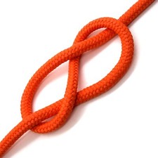 6mm x 5 metres / 16.4 ft of Orange Polypropylene Rope Poly Cord Twine