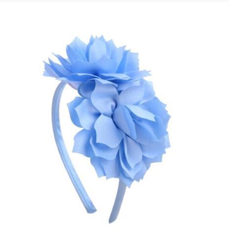 Petals flower chiffon headband - flower,