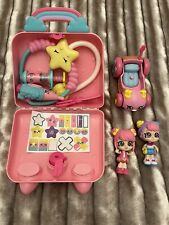 Kindi Kids Dolls, Car And Doctors Kit Bundle