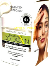 Advanced Clinicals  Plant-Based Collagen Multi-Lift Moisturizer  2 fl oz