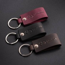 Toyota Leather Keyring Crazy